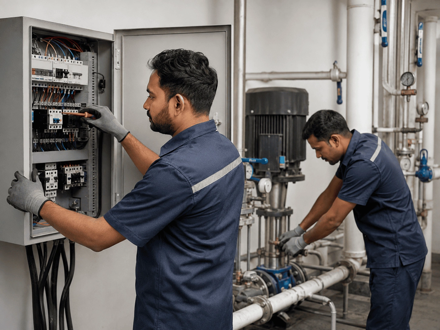 Electrical Water Management and Plumbing